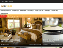 Tablet Screenshot of cabot-condo.com